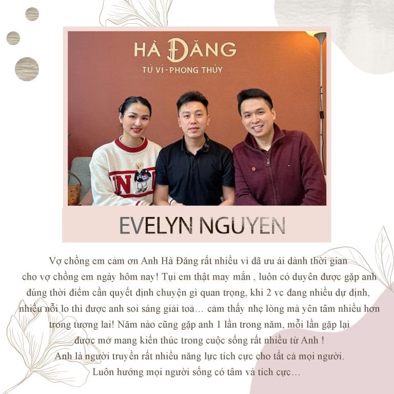 Khách hàng Evelyn Nguyen